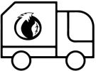compostable Products icon truck